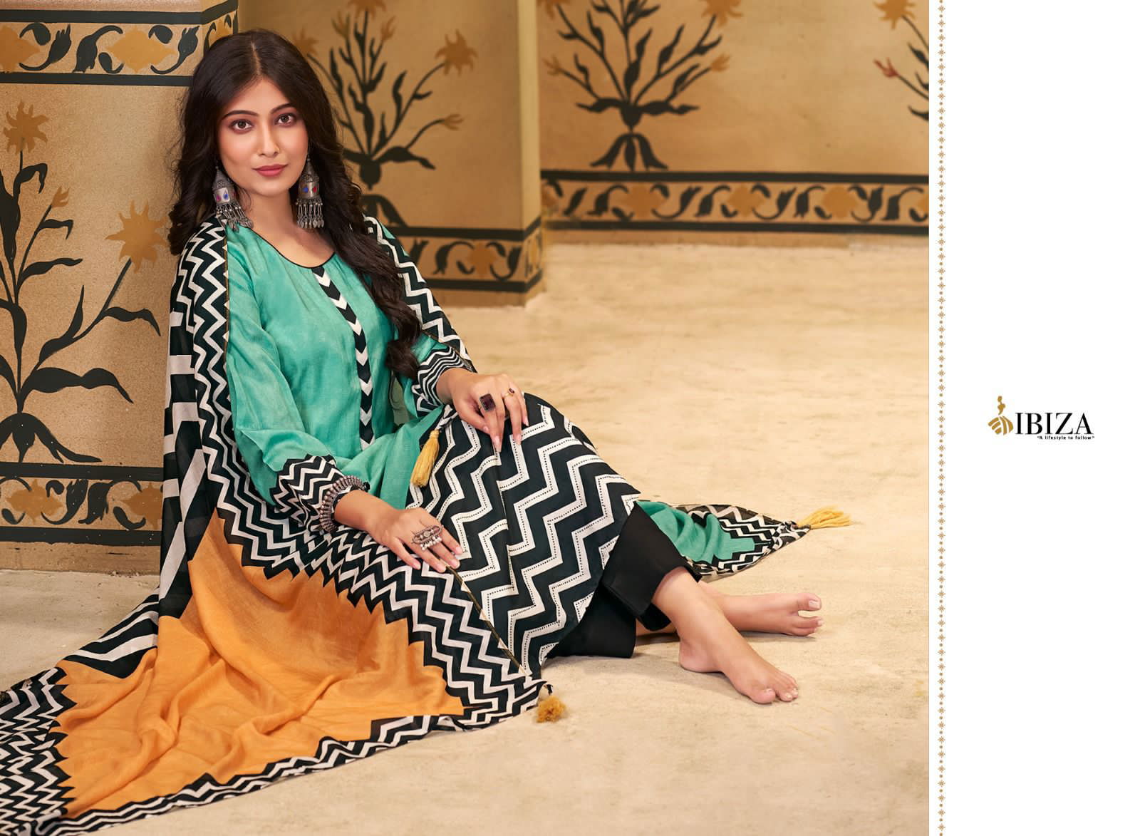 Lashkara Ibiza Printed Designer Salwar Suits Catalog